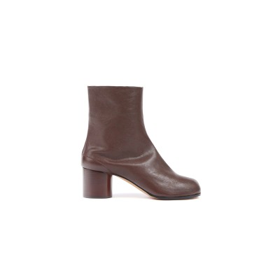 MAISON MARGIELA TABI LEATHER ANKLE BOOTS 23908925